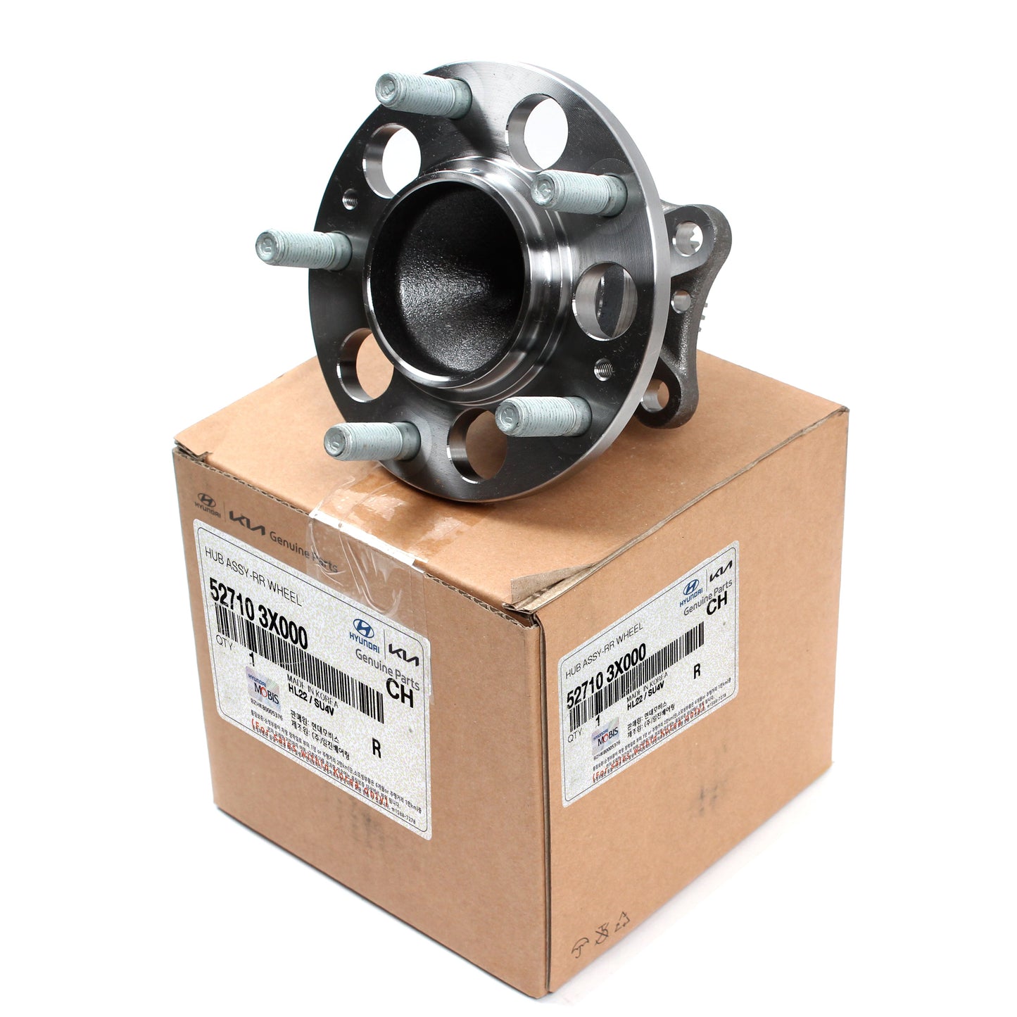 GENUINE Rear Wheel Hub & Bearing for 11-18 Elantra Veloster Forte 527103X000