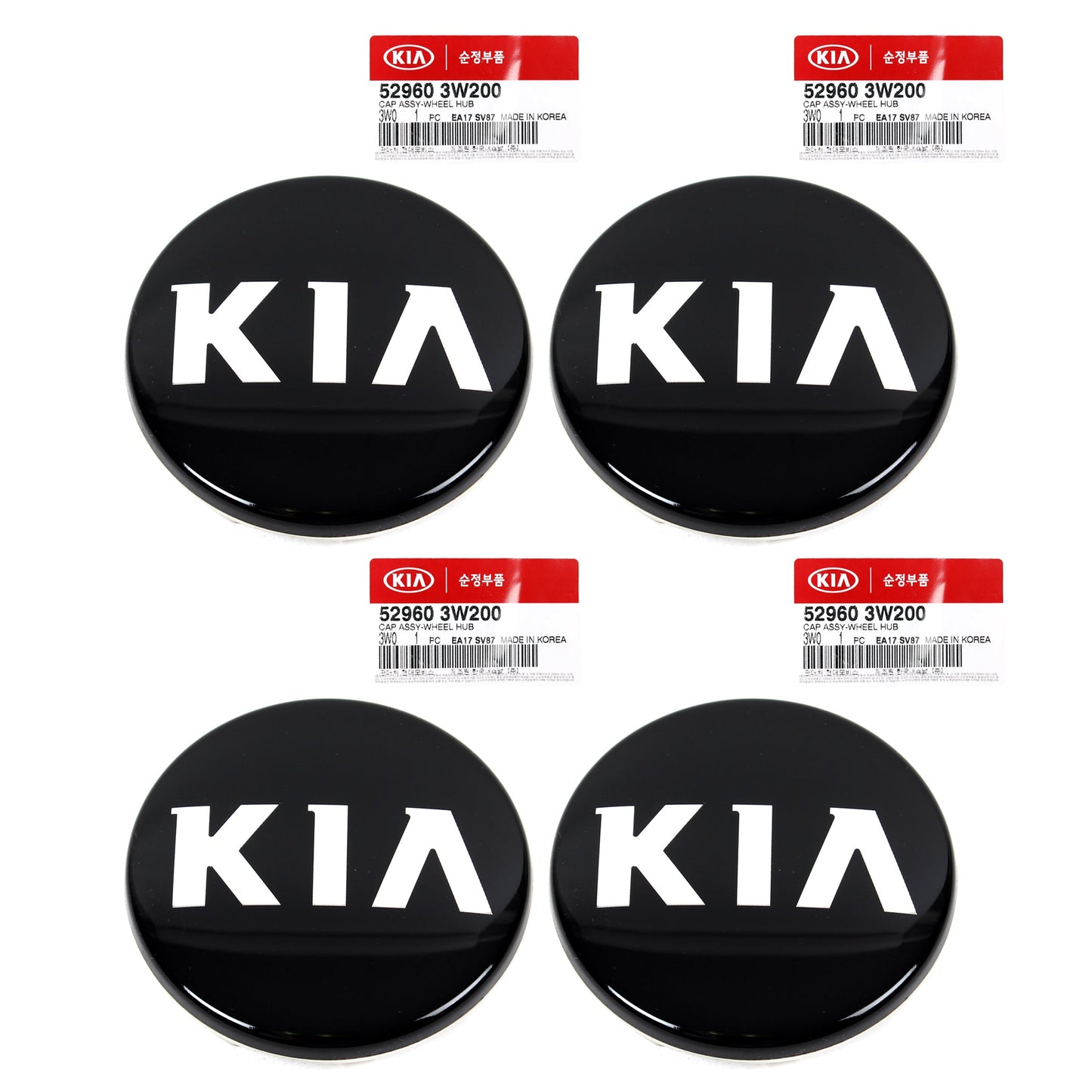 GENUINE Wheel Center Cap for 11-19 Kia Forte Optima Rio Sedona Soul 529603W200