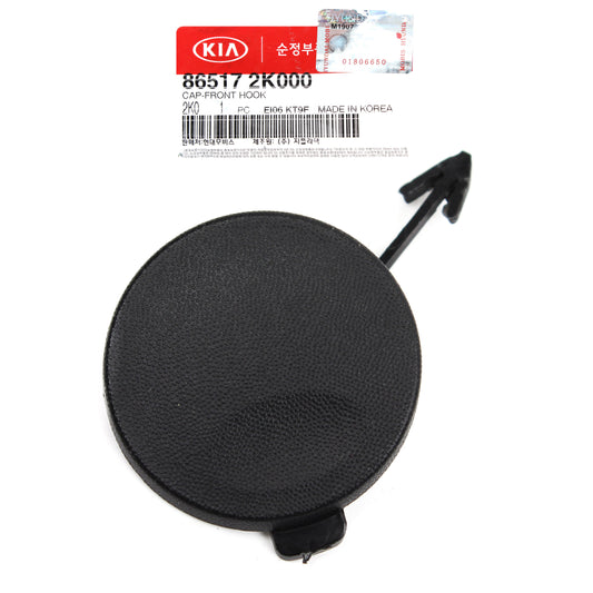 GENUINE Front Bumper Tow Hook Cap for 2010-2011 Kia Soul 865172K000