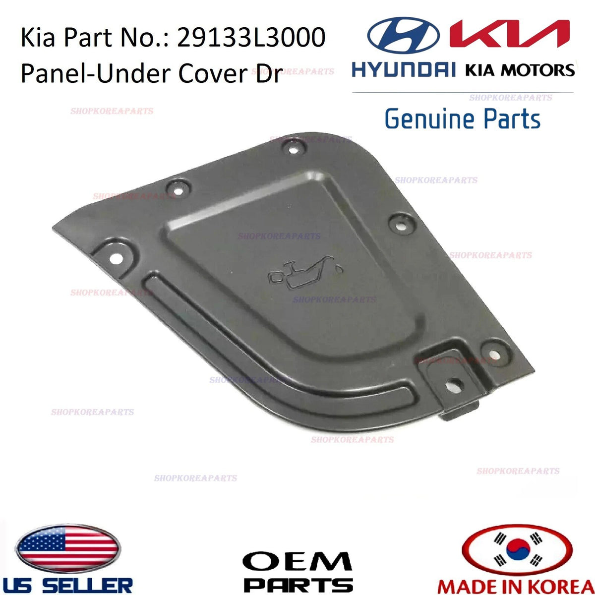 GENUINE Engine Oil Drain Access Cover ⭐OEM⭐ Kia K5 2021-2025