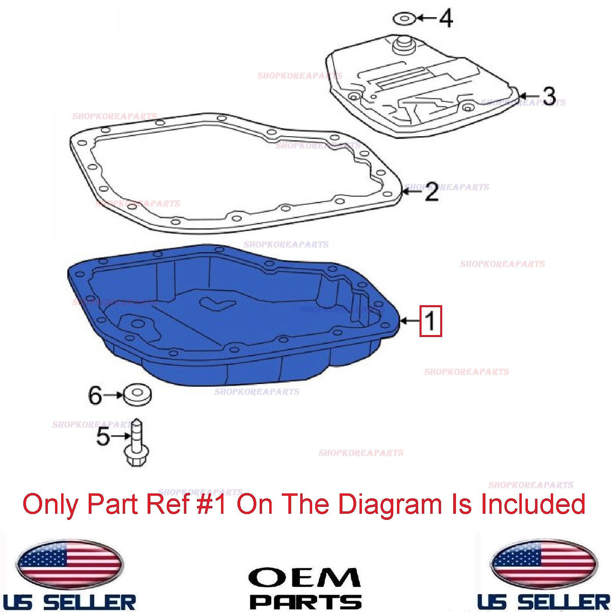 GENUINE Transmission Oil Pan OEM Toyota Corolla 1.8L CVT 2014-2024 iM 3510612200