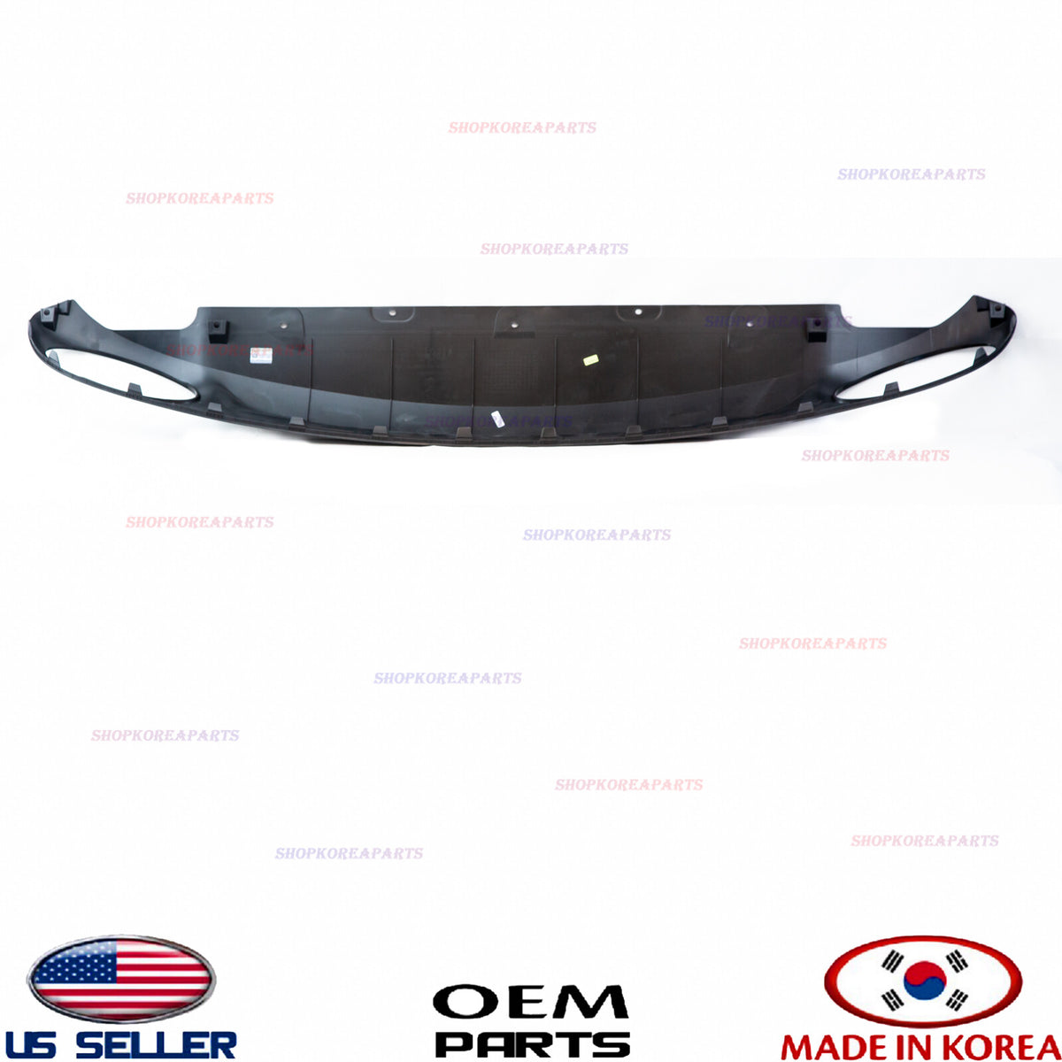 GENUINE Rear Bumper Lower Cover Pad Gloss Black ⭐OEM⭐ Kia Cadenza 2014-2016