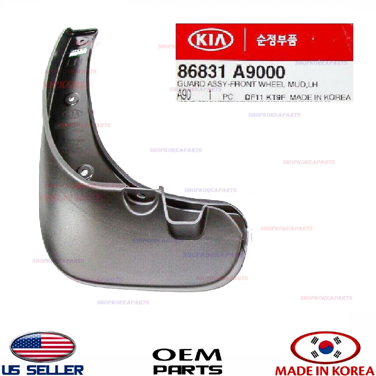 GENUINE Mud Guard Flaps Splash Shield Front LEFT Driver ⭐OEM⭐ Sedona 2015-2021