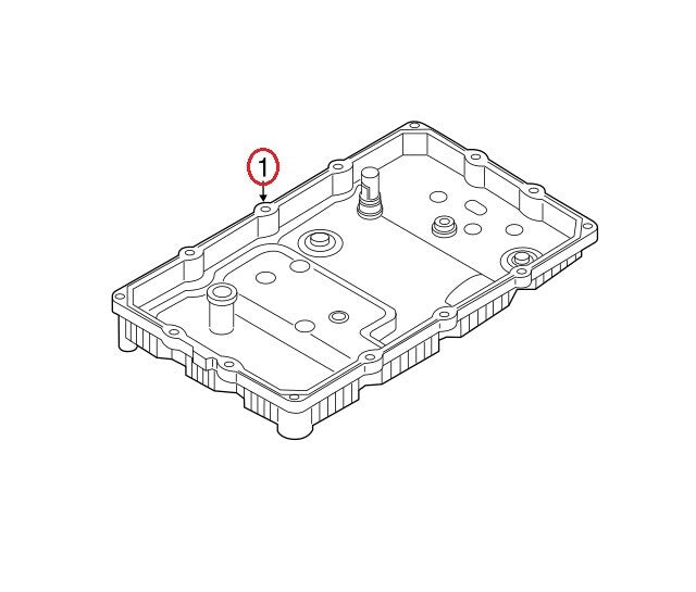 GENUINE Automatic Transaxle Oil Pan OEM Kia K900 Stinger 18-23 Genesis G70 19-24