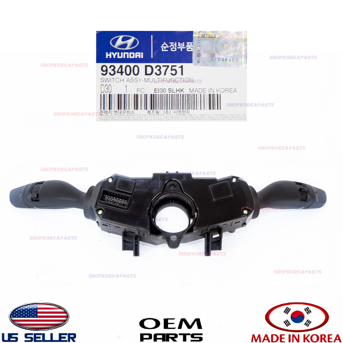 GENUINE Combo Switch Multifunction OEM Hyundai Tucson 2016-2018 93401D3751