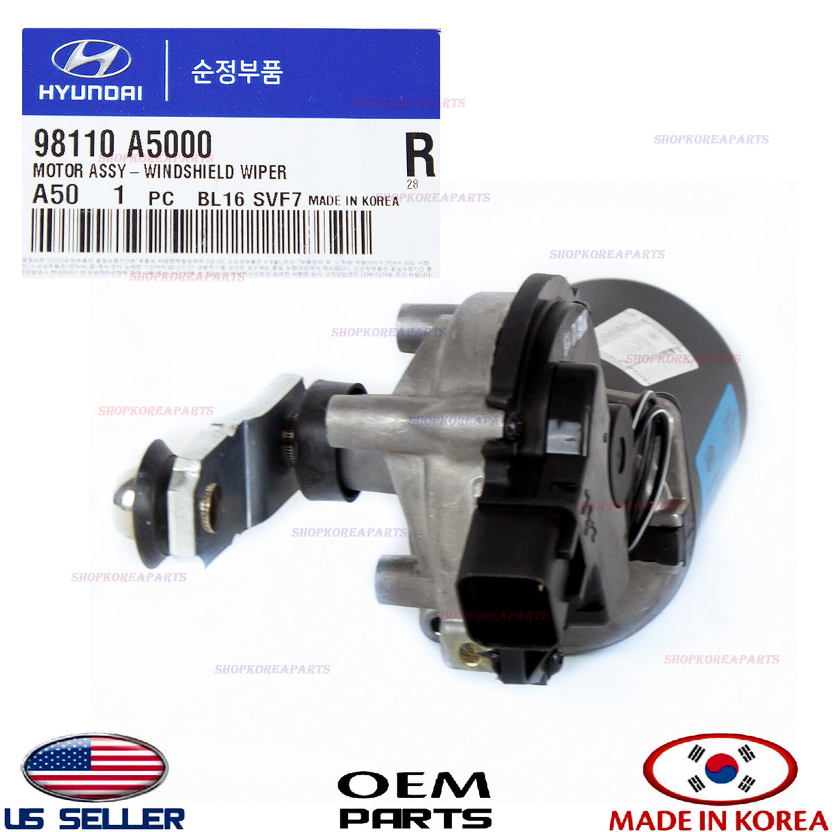 GENUINE Windshield Wiper Motor Assy Front ⭐OEM⭐ Elantra GT Hatchback 2013-2017
