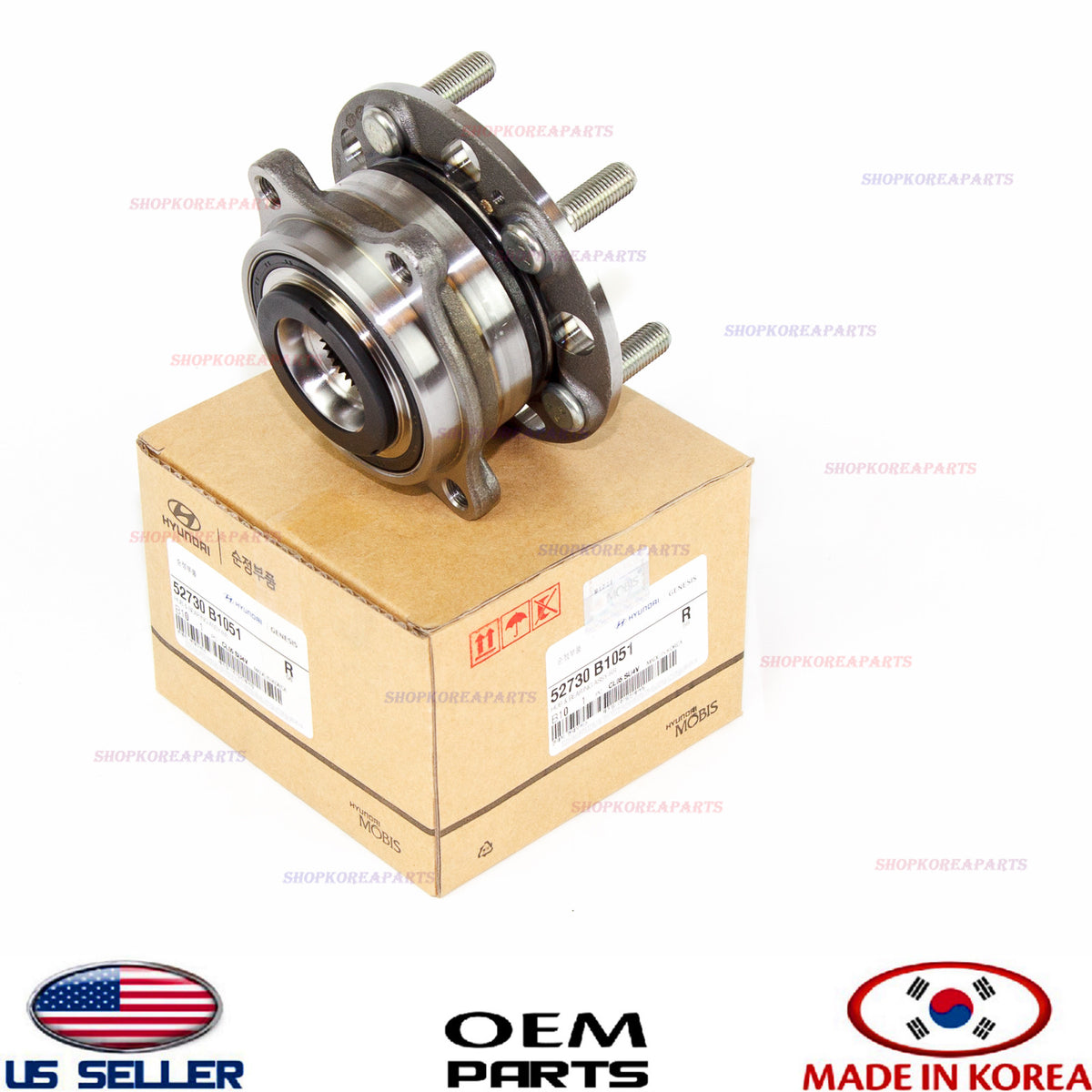HUB & BEARING REAR WHEEL 【GENUINE】 GENESIS SEDAN G80 2015-2017 52730B1051