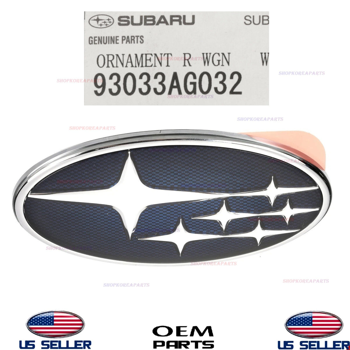 GENUINE Rear Emblem Logo Symbol 2005-2009 Subaru Legacy Outback WAGON