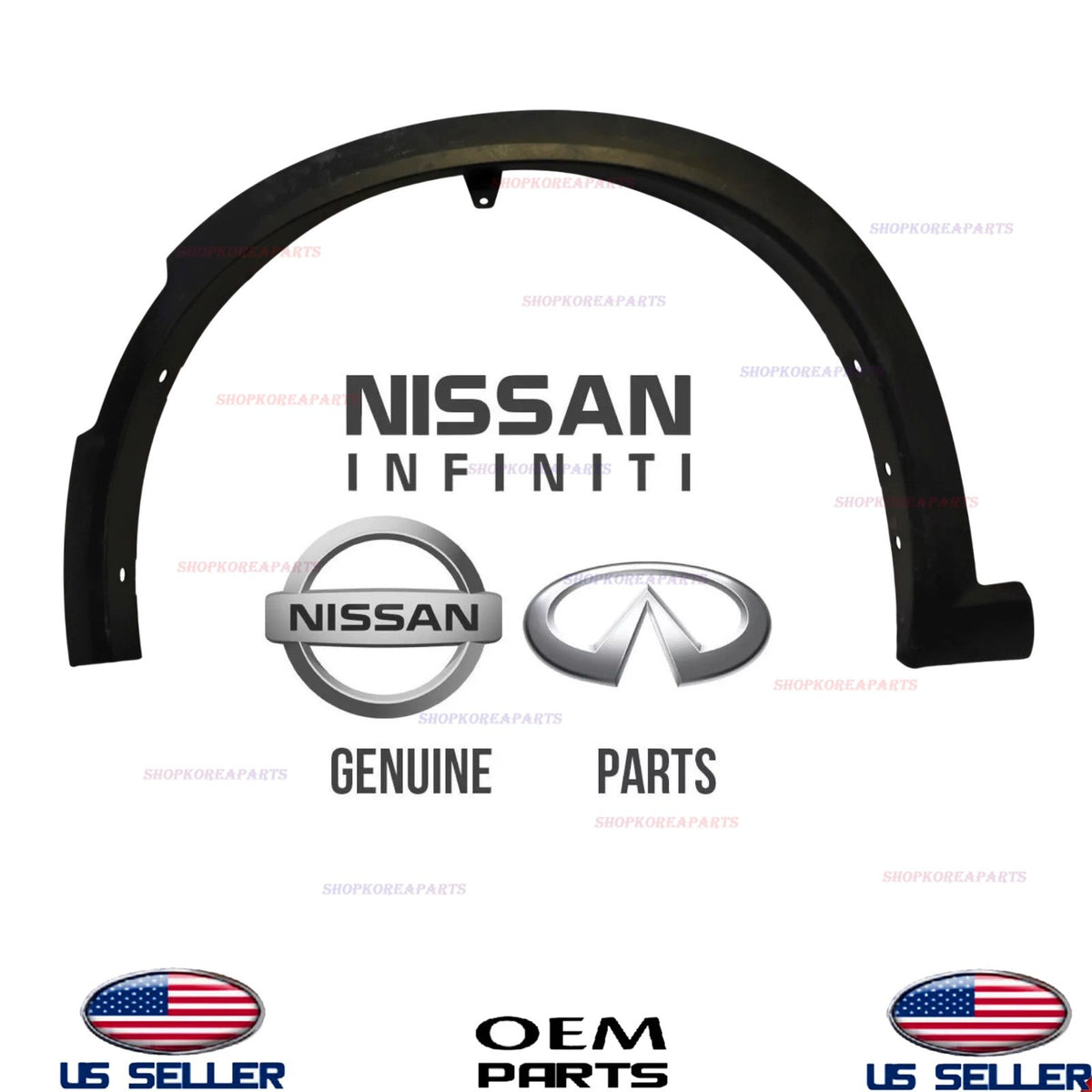 GENUINE Front Fender Wheel Molding LEFT Driver Side 2022-2025 Infiniti QX60