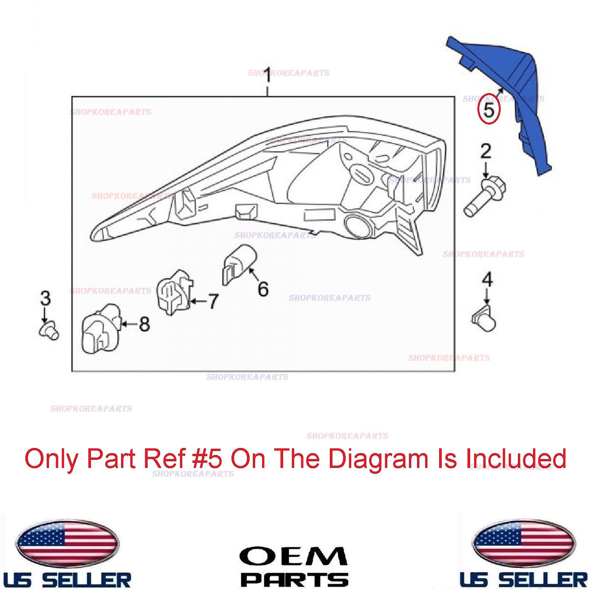 GENUINE Inside Cover Tail Light Right Passenger Side ⭐OEM⭐ Infiniti QX60 2016-20