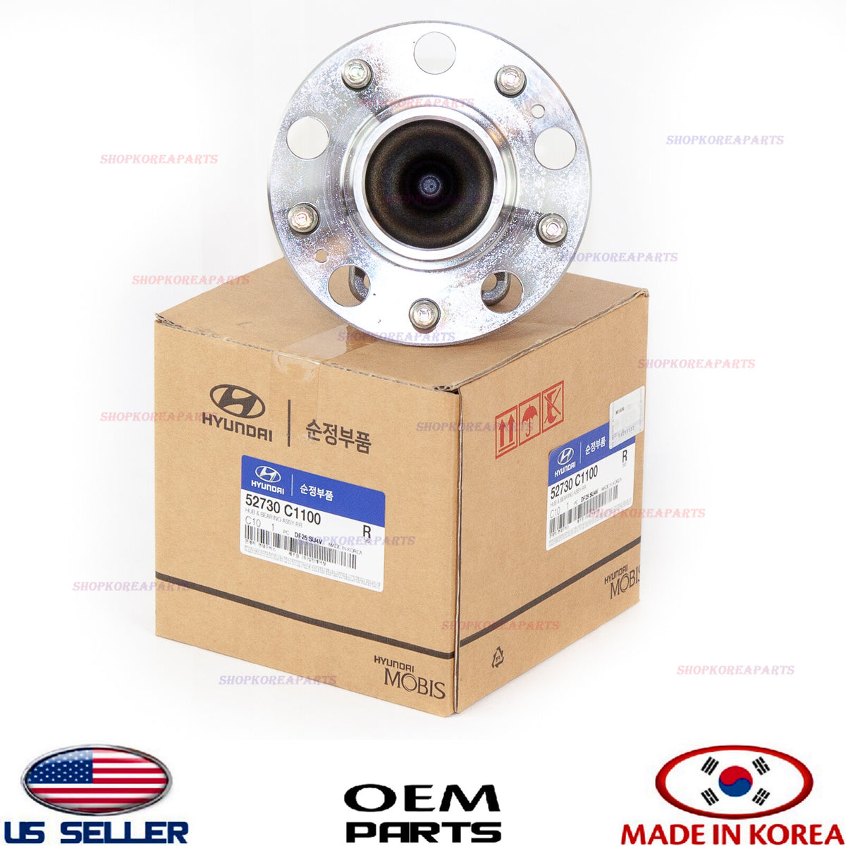 GENUINE OEM Rear Wheel Hub & Bearing 2WD Tucson Sportage Sonata Optima