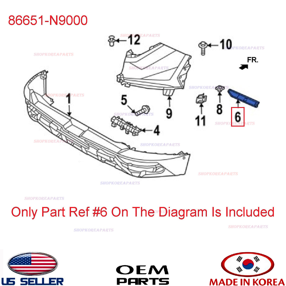 GENUINE Rear Bumper Mounting Bracket LEFT Driver Side ⭐OEM⭐ Tucson 2022-2026