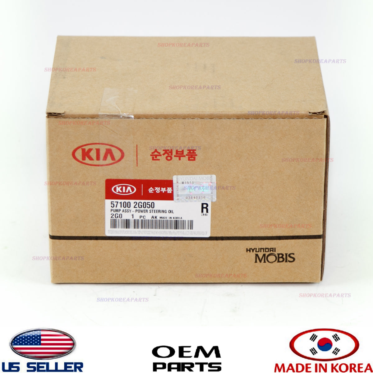 GENUINE Power Steering Oil Pump OEM Rondo 2.4L 2007-2012 / Optima 2.4L 2007-2010