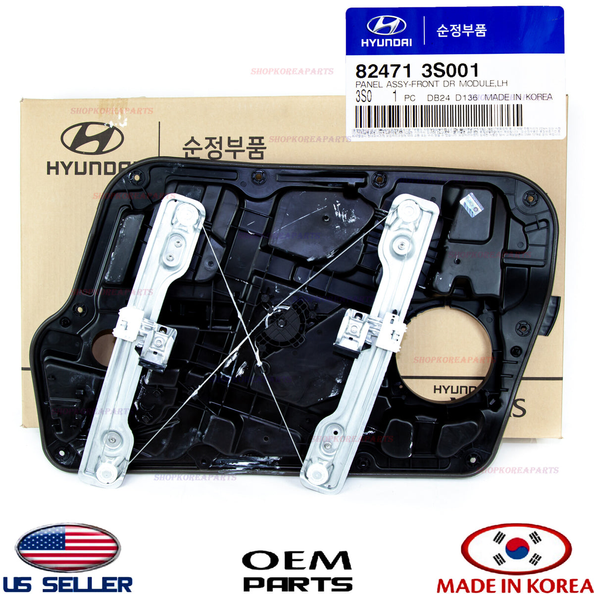 GENUINE Power Window Regulator Front Left Driver Side OEM Hyundai Sonata 2011-14
