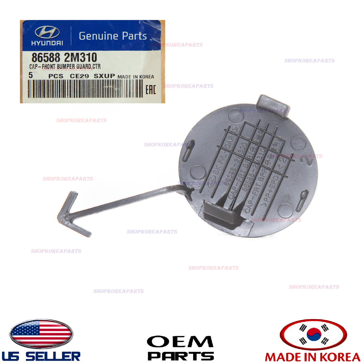 GENUINE OEM Front Bumper Tow Eye Hook Cap Cover 2013-2016 Genesis Coupe 2DR