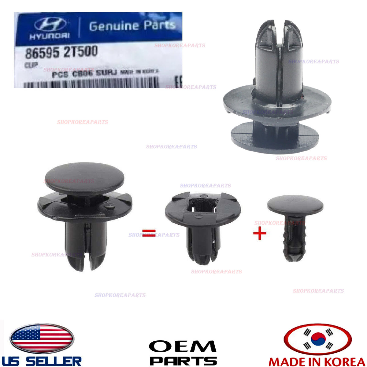 GENUINE Fender Liner Retainer Clip 1pcs OEM HYUNDAI KIA *See compatibility 14-25