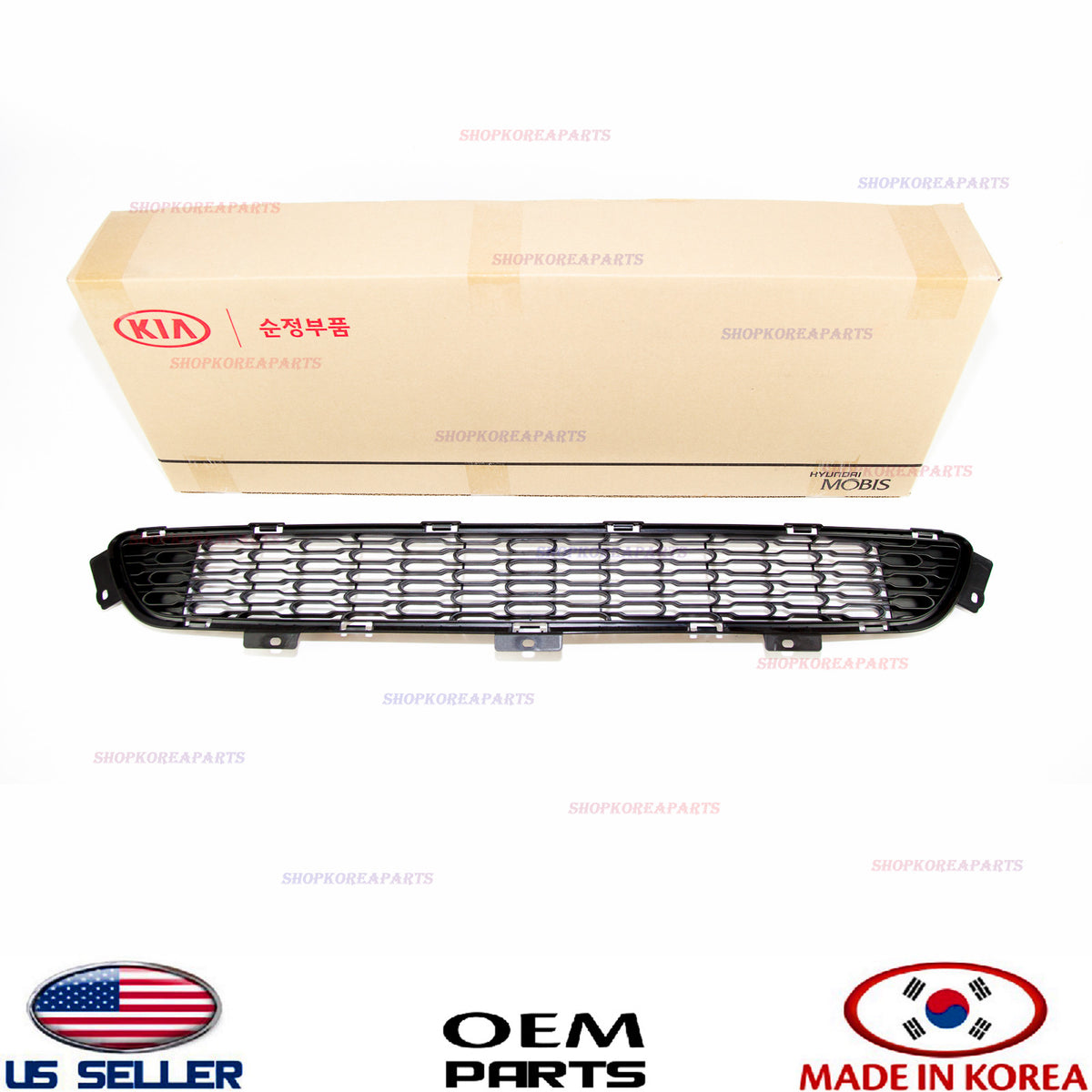 GENUINE OEM Front Bumper Grille Lower Center 2014-2015 Kia Sorento