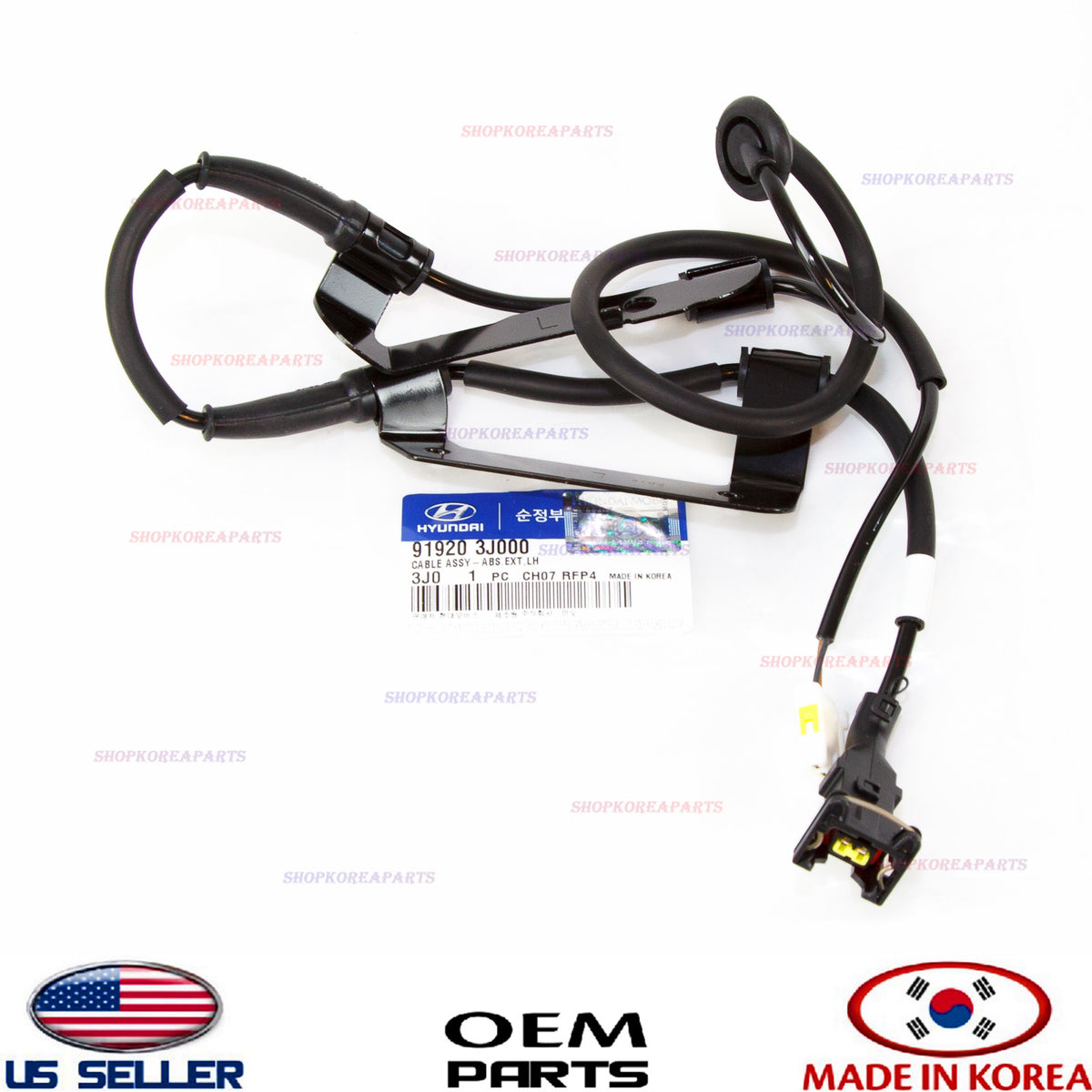 CABLE ONLY for SENSOR ABS REAR LEFT GENUINE (ONLIY CABLE!) VERACRUZ SORENTO 2WD