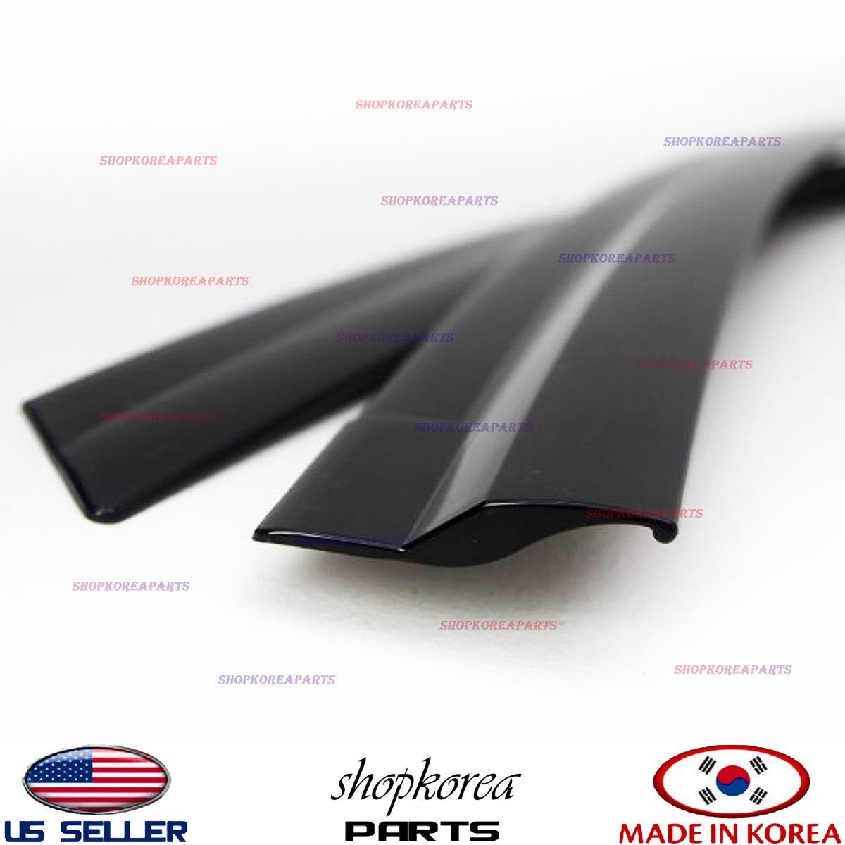 3m TAPE SMOKED DOOR VISOR WINDOW VENT DEFLECTOR fits TOYOTA COROLLA 2016-2019