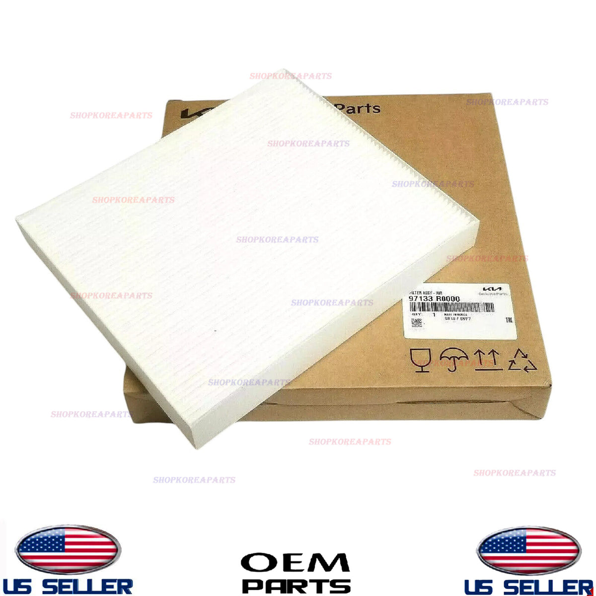 GENUINE OEM Front A/C Cabin Air Filter 2022-2026 Kia Carnival NEW