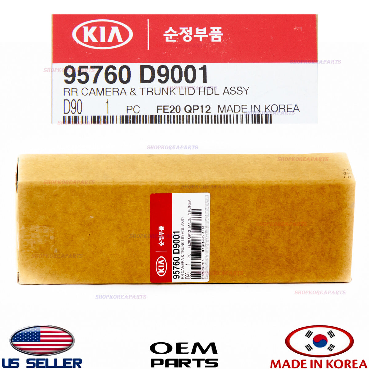 GENUINE Rear Camera & Trunk Lid Switch Handle ⭐OEM⭐ KIA SPORTAGE 2017-2019