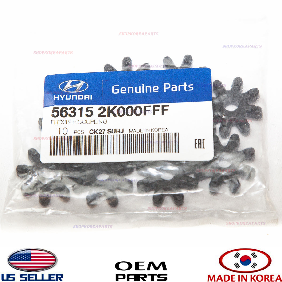 FLEXIBLE STEERING COUPLER 1pcs 【GENUINE】 FOR VARIOUS KIA HYUNDAI 56315-2K000FFF