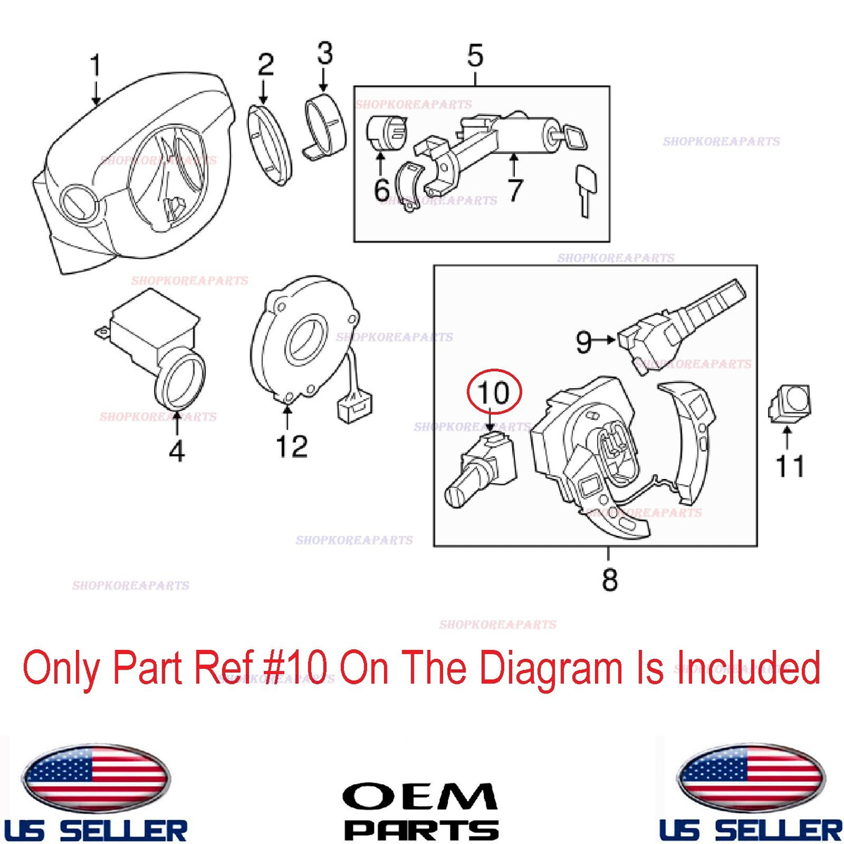 GENUINE OEM Headlight Turn Signal Switch Nissan Infiniti *See Compatibility