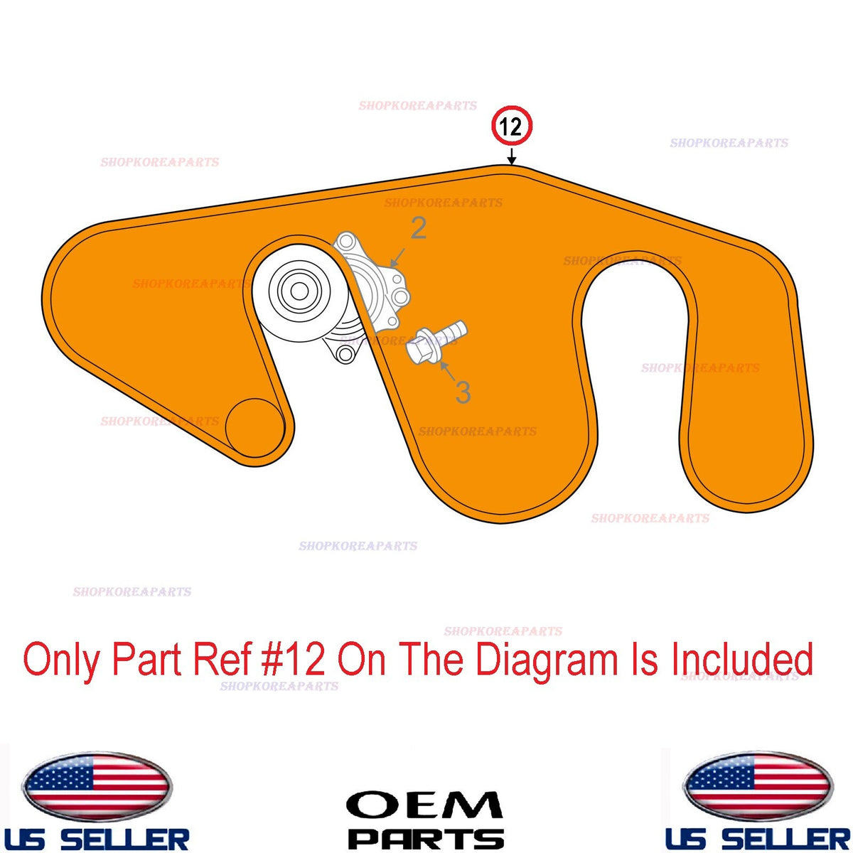 GENUINE Serpentine Drive Fan Belt V-Ribbed OEM Nissan Infiniti See compatibility