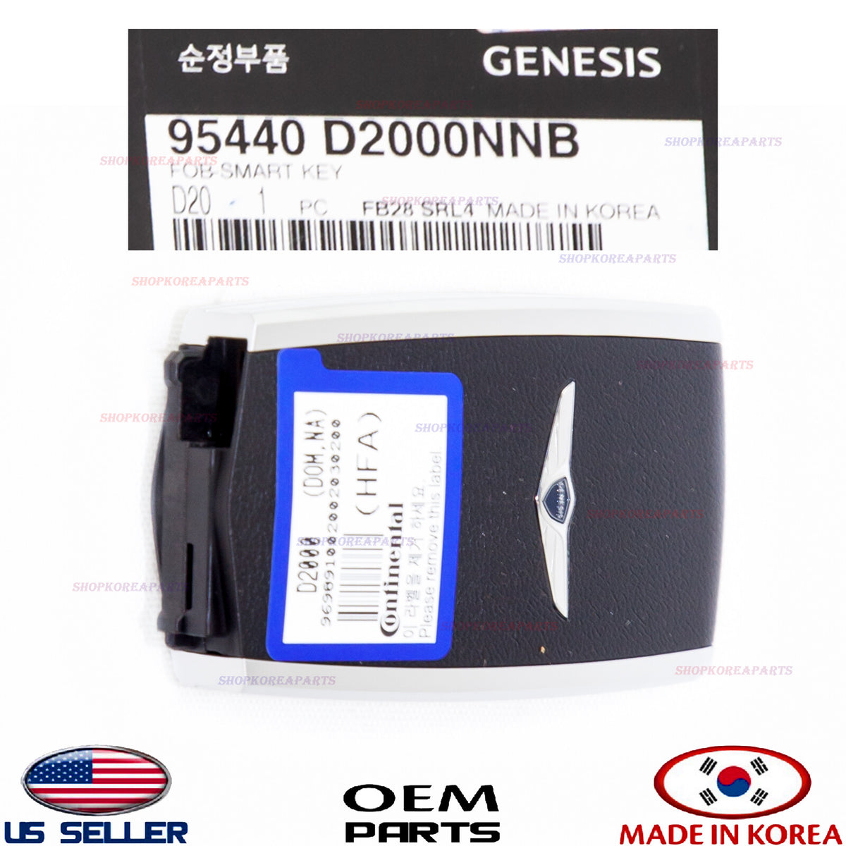 1pcs GENUINE Smart FOB Keyless Entry Remote GENESIS G90 2017-2018-2019