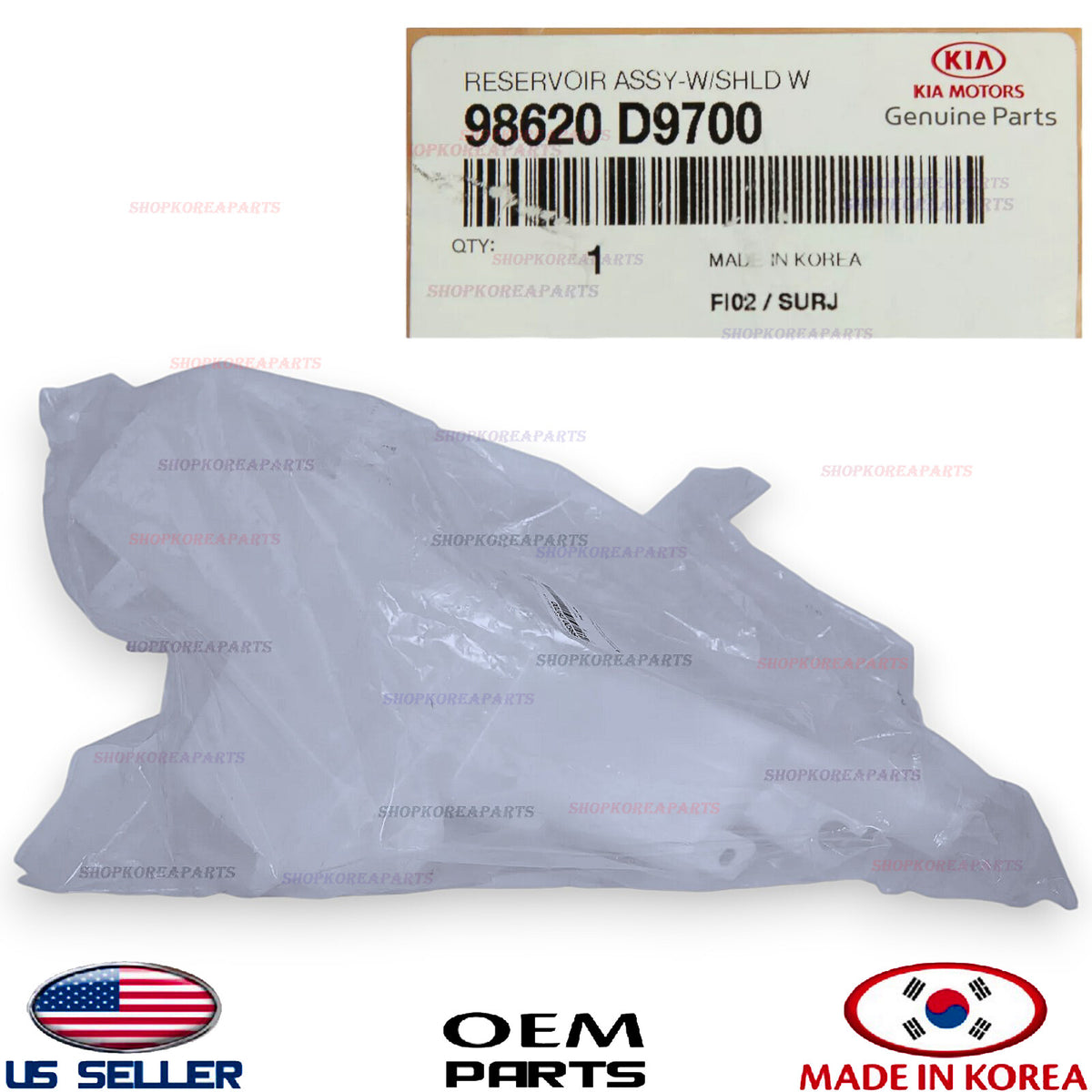 GENUINE Windshield Washer Reservoir Water Tank ⭐OEM⭐ KIA SPORTAGE 2020-2022