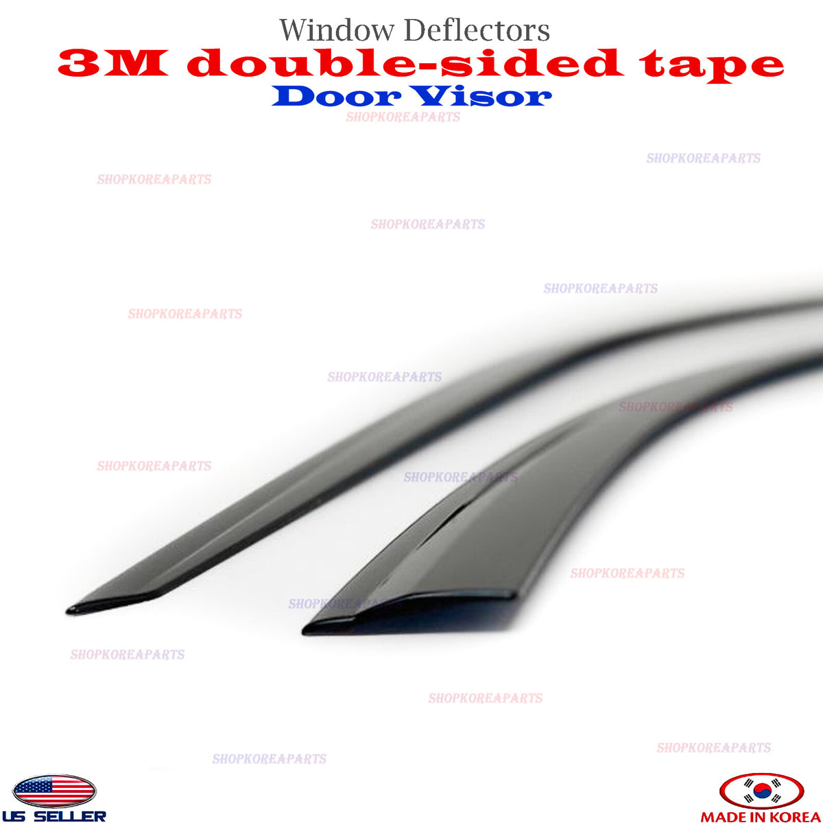 Door Visor Vent Shade Rain Window Guard fits for Hyundai Sonata 2020-2026⭐6pcs⭐