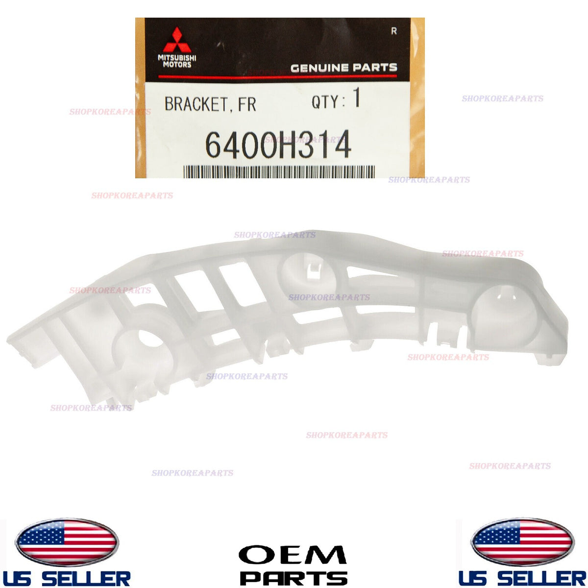 GENUINE OEM Front Bumper Bracket Retainer Right Passenger Side 16–22 Outlander