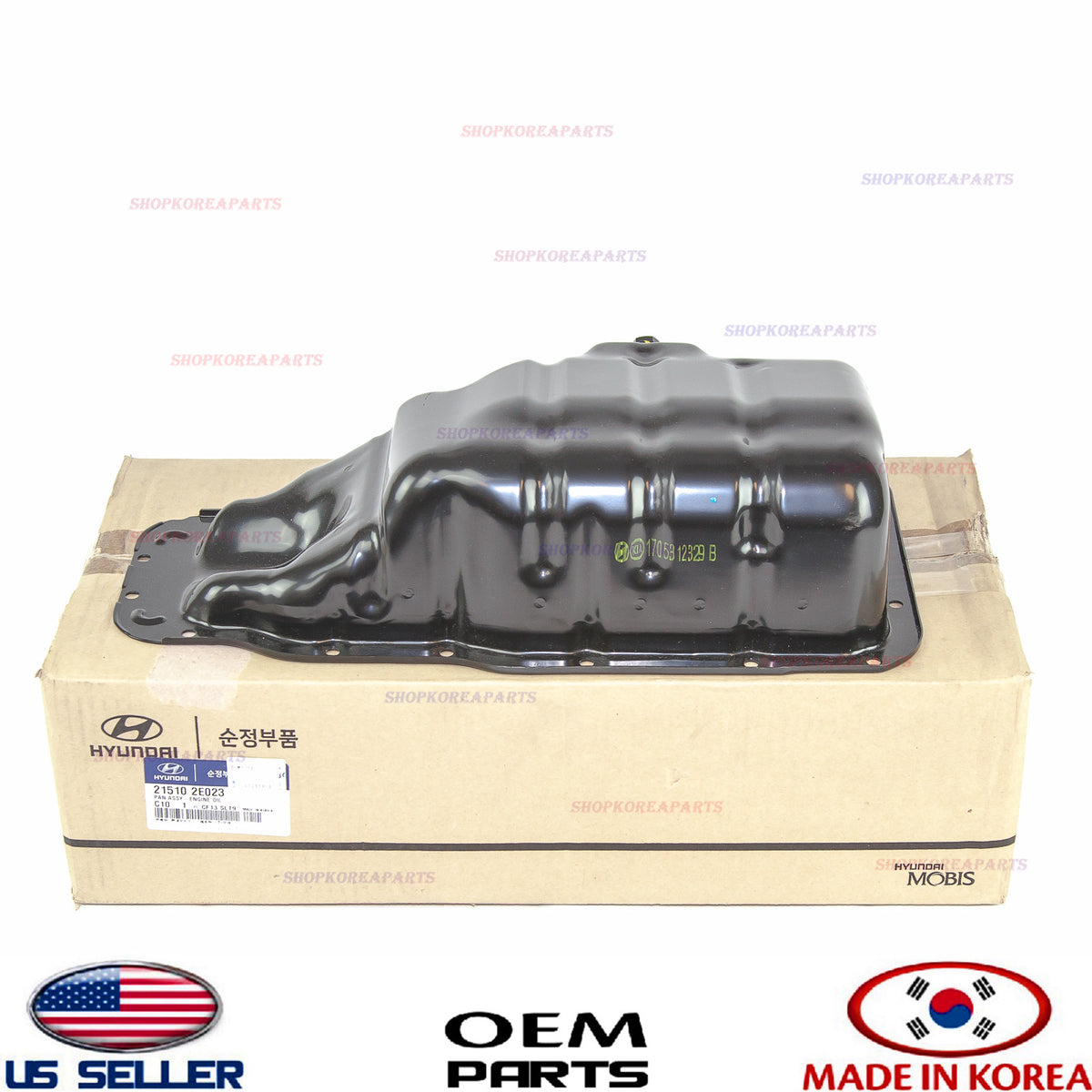 GENUINE OEM Engine Oil Pan 2016-2025 Kia Soul Seltos Optima Forte 2.0L