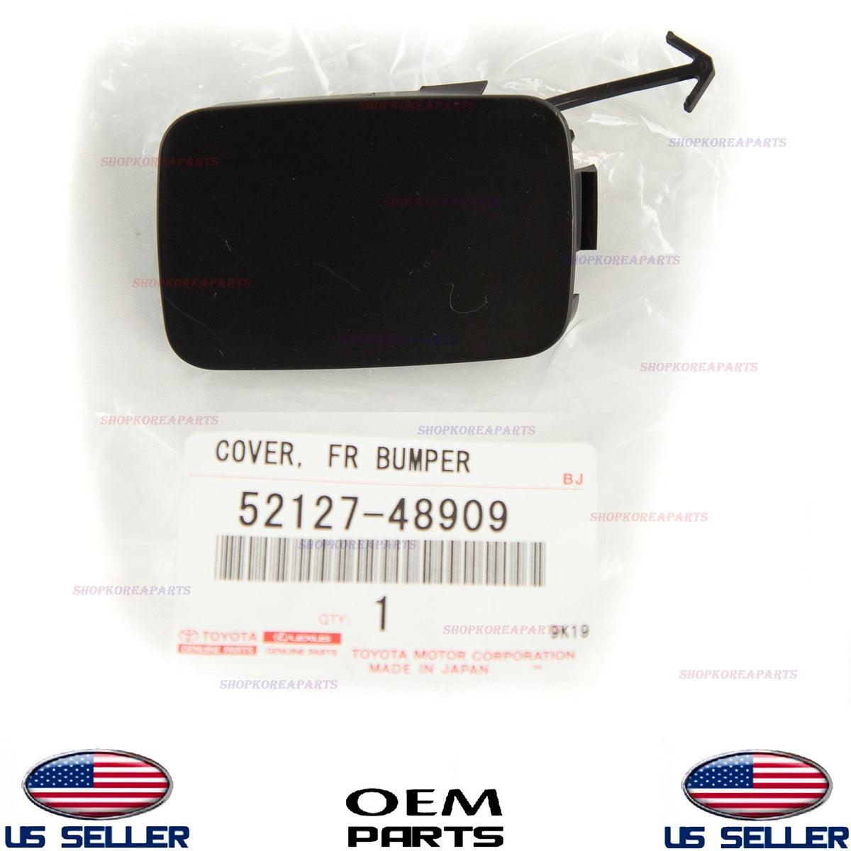 GENUINE Front Bumper Tow Eye Hook Cap Cover Right OEM LEXUS RX350 RH450H 2010-12
