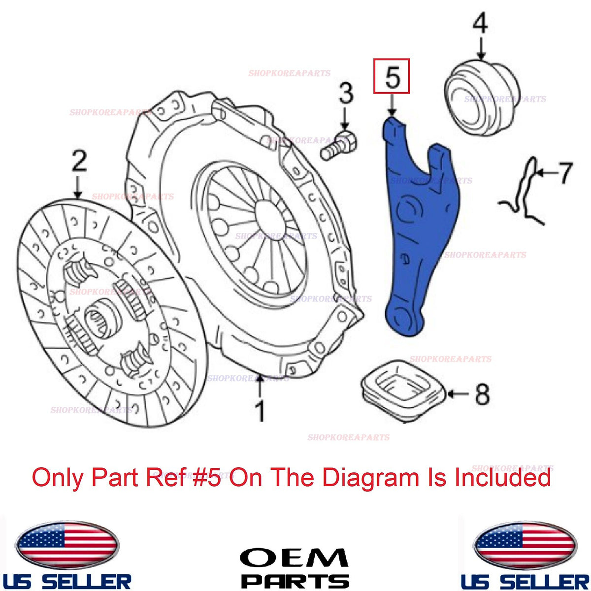 GENUINE Clutch Release Fork Manual T/M ⭐OEM⭐ Suzuki 23211-85F01 *See Compatibili