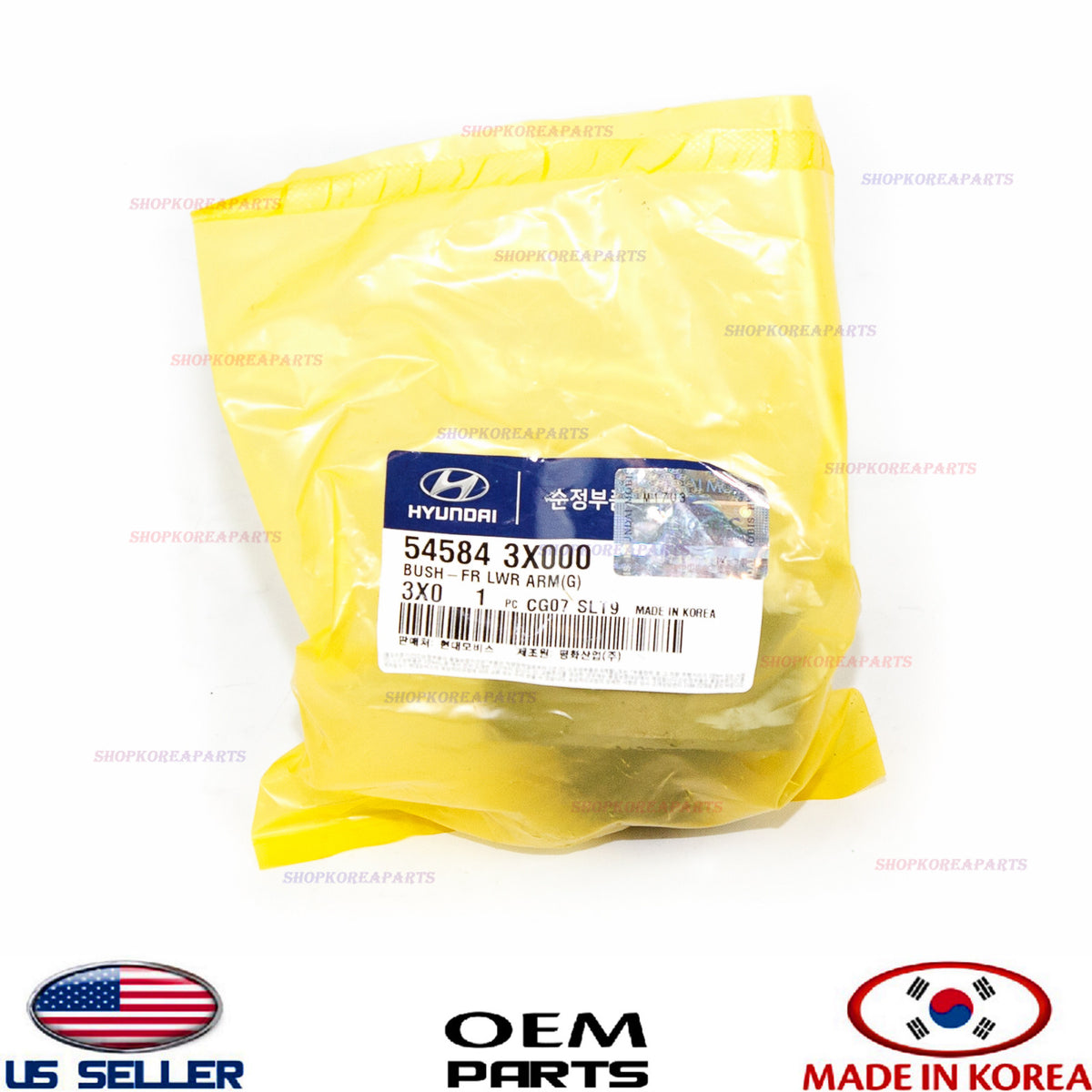 GENUINE OEM Front Lower Control Arm Bushing Accent Elantra Veloster 54584-3X000