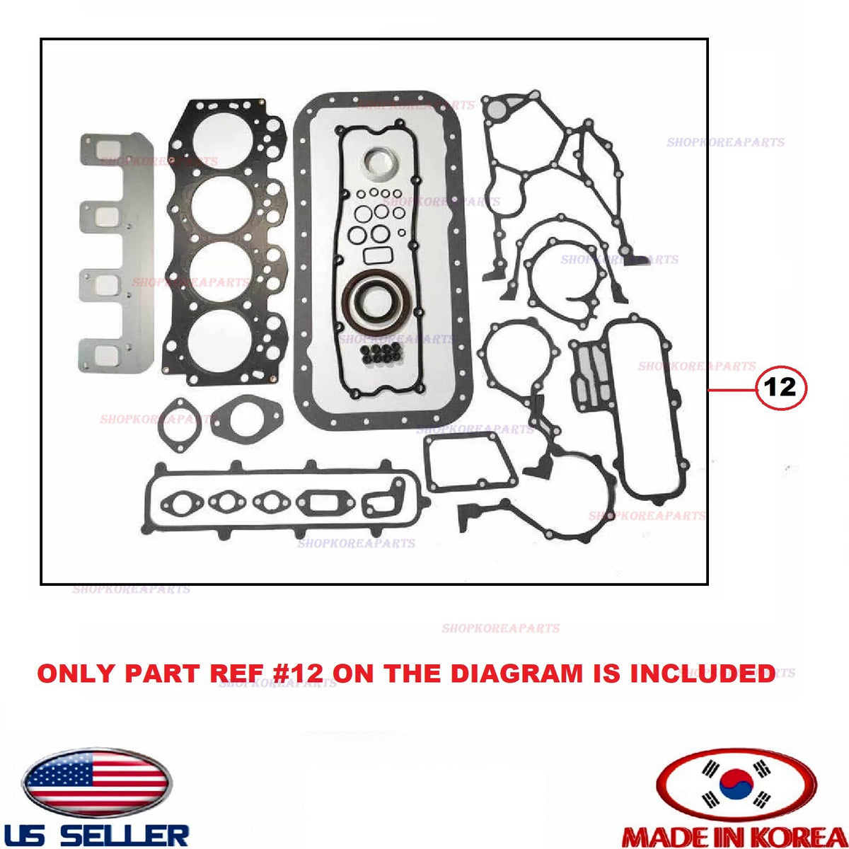 Full Engine Gasket Kit Overhaul (Set) fits for HYUNDAI SONATA 2.4L 2011-2014