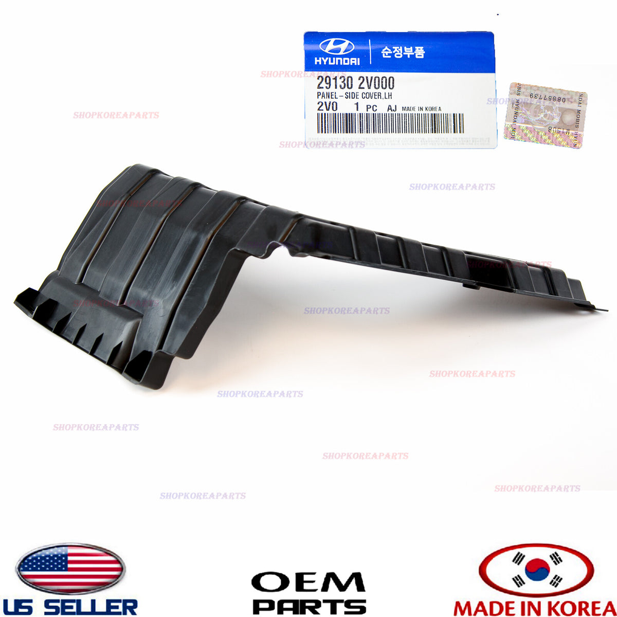 GENUINE Engine Under Cover Left Splash Shield OEM 2012-2016 Hyundai Veloster