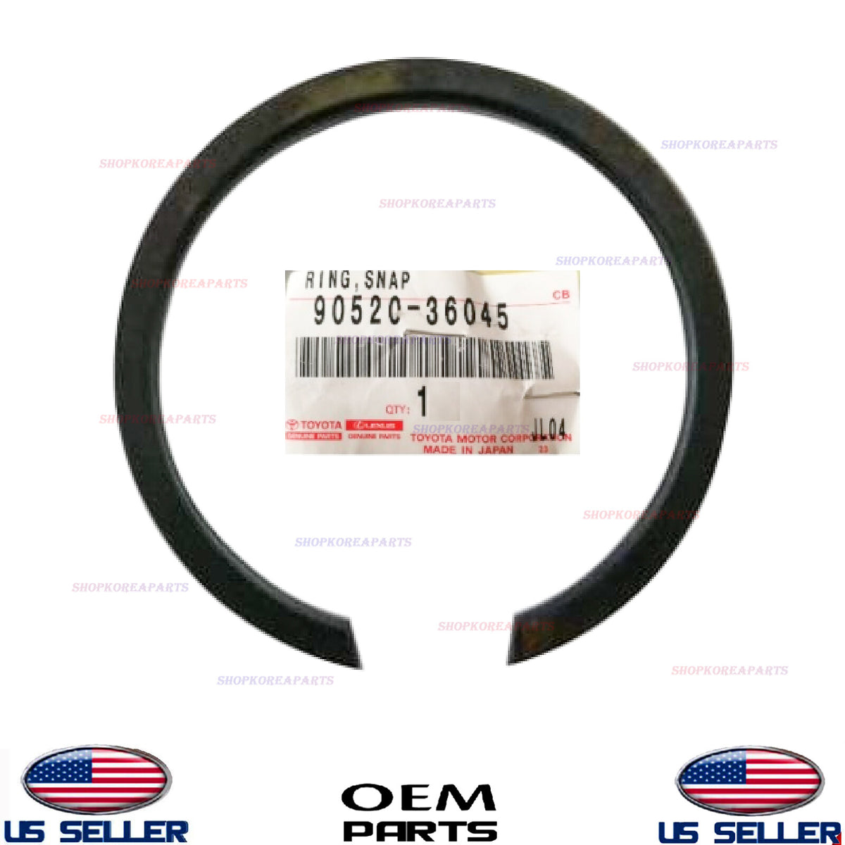 GENUINE Bearing Snap Ring ⭐OEM⭐ Toyota *See Compatibility 90520-36045