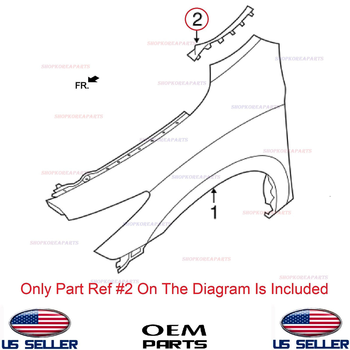 GENUINE Cover Trim Fender RIGHT Passenger Side ⭐OEM⭐ Infiniti QX60 2016-2020