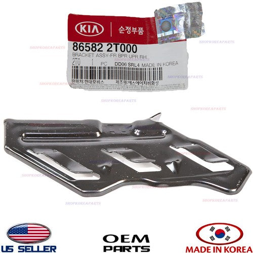 FRONT BUMPER UPPER HEADLIGHT LAMP BRACKET RIGHT GENUINE! OPTIMA 11-13 865822T000