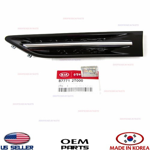 Genuine Front Fender Molding Vent Left Driver Side OEM Kia Optima 2011-2015