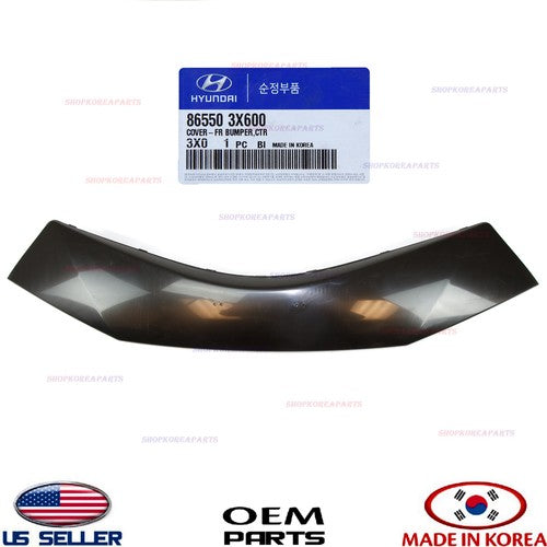 GRILLE MOLDING CENTER FRONT GENUINE! HYUNDAI ELANTRA COUPE 2013-2015 865503X600