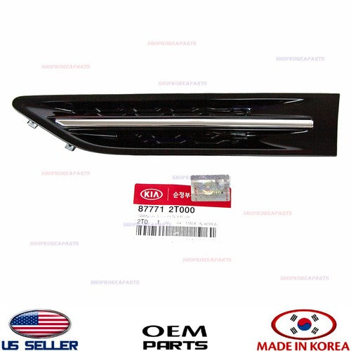 Genuine Front Fender Molding Vent Left Driver Side OEM Kia Optima 2011-2015