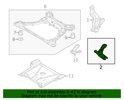 GENUINE Front Control Arms LEFT & RIGHT for 22-23 Tucson Sportage 54501N9000