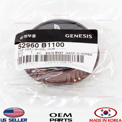 Genuine Wheel Center Cap 1pcs OEM Genesis G80 Sport 3.3L 2018-2020 52960B1100
