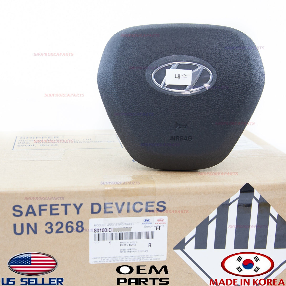 Genuine New Driver Steering Wheel Air Safety Module OEM Sonata 2.0L Turbo 18-19