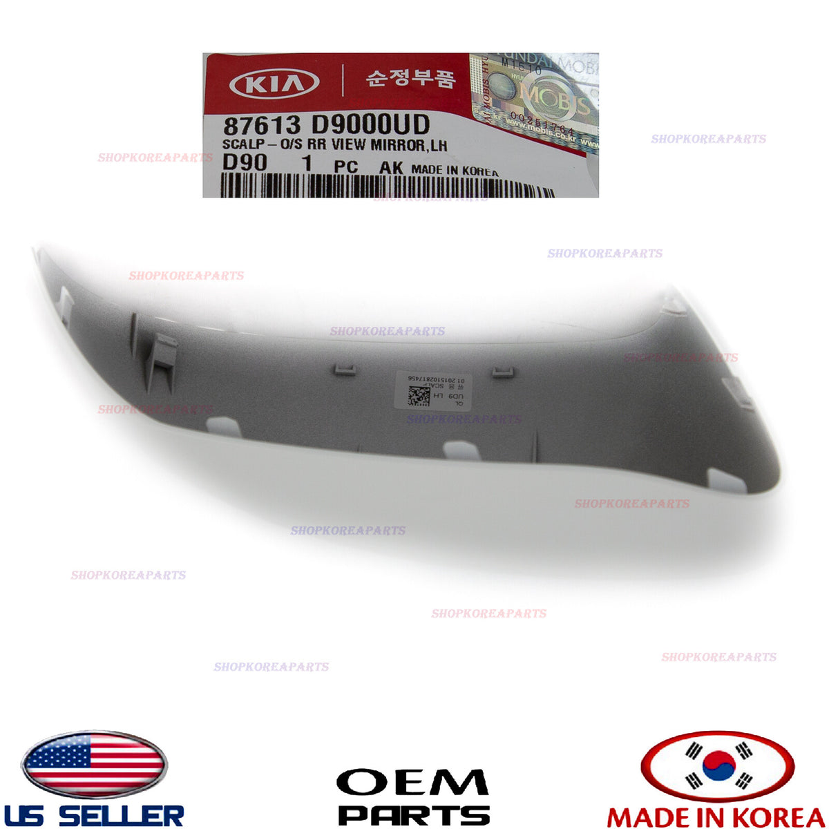 Genuine Mirror Cover Cap WHITE Driver Side ⭐OEM⭐ KIA SPORTAGE 2017-2022