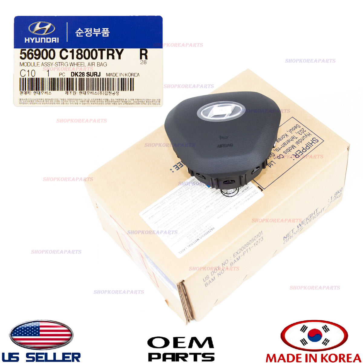 Genuine Steering Wheel Air Safety Module ⭐OEM⭐ Sonata SPORT 2.0L Turbo 2015-2017