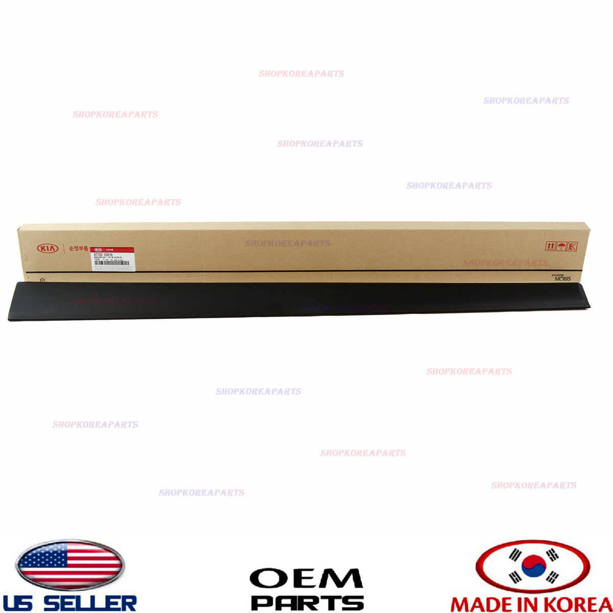 Genuine Front Door Body Side Molding Right Passenger Side OEM Kia Rio 2006-2009